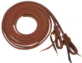 Showman 5/8" x 8' Harness Leather Split Reins